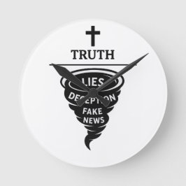 Reloj Redondo Mediano Verdad sobre mentiras