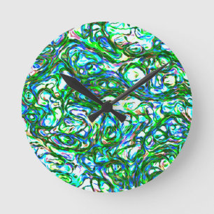 RELOJ REDONDO MEDIANO VERDE