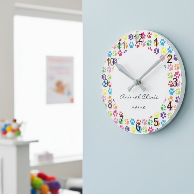 Reloj Redondo Mediano Veterinario Veterinario Clínica Hospital de Mascot (Subido por el creador)