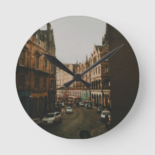 Reloj Redondo Mediano Victoria Street, Edimburgo, Escocia