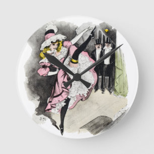 Reloj Redondo Mediano Vida nocturna no.1 de París