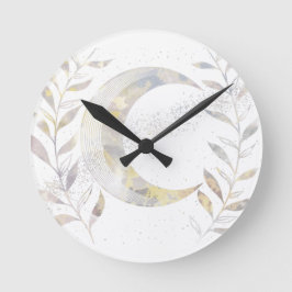 Reloj Redondo Mediano Vides y luna