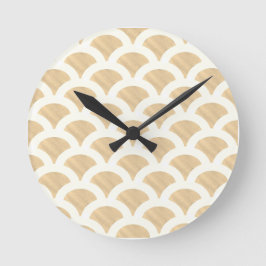 Reloj Redondo Mediano Vieira Sepia