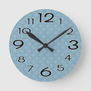 Reloj Redondo Mediano Vieira verde