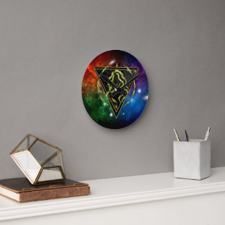 Reloj Redondo Mediano Vierge Zodiaque Cadeau Astrologie