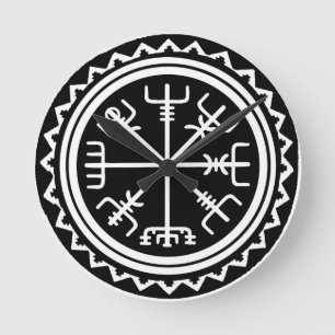 Reloj Redondo Mediano Viking Vegvisir Compass