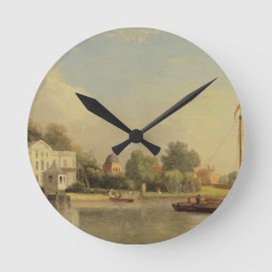 Reloj Redondo Mediano Villa de Alexander Pope (1688-1744), Twickenham, c