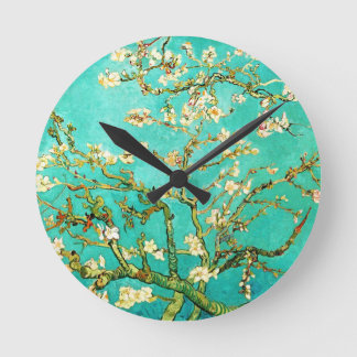 Reloj Redondo Mediano Vincent van Gogh Blossoming Almond Tree