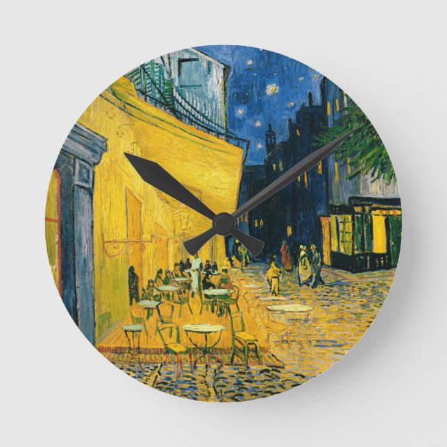 Reloj Redondo Mediano Vincent van Gogh | Cafe Terrace, Place du Forum (Anverso)