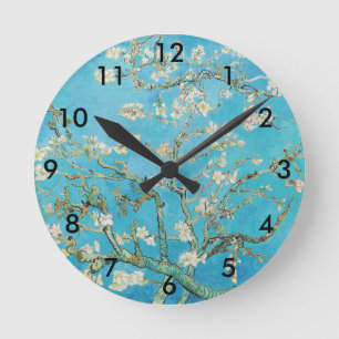 Reloj Redondo Mediano Vincent van Gogh - Flor de Almendro