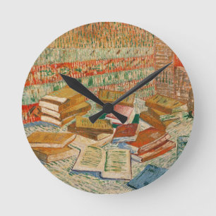 Reloj Redondo Mediano Vincent van Gogh   Los Libros Amarillos, 1887