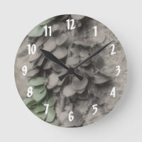 Vino Sobre Árbol En Blanco Negro