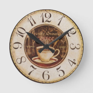 Reloj Redondo Mediano Vintage