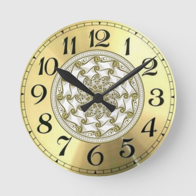 Reloj Redondo Mediano Vintage (Anverso)
