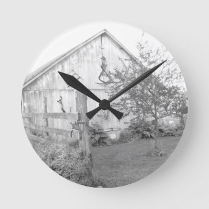 Reloj Redondo Mediano Vintage Barn