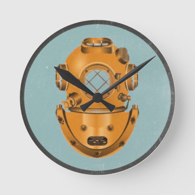 Reloj Redondo Mediano Vintage Diving Bell (Anverso)