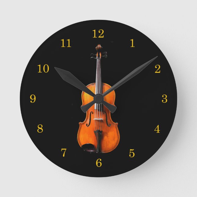 Reloj Redondo Mediano Viola Clock (Anverso)