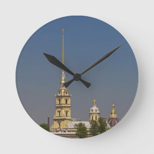 Reloj Redondo Mediano Vista de la Catedral de San Pedro y Pablo