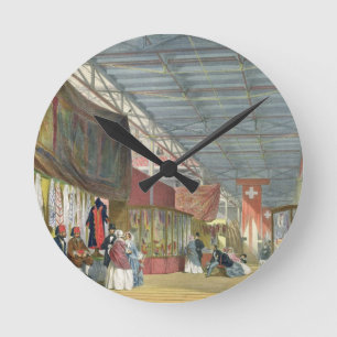 Reloj Redondo Mediano Vista del soporte tunecino, en el gran Exhibitio