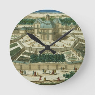 Reloj Redondo Mediano Vista y perspectiva del salón de la Menagerie