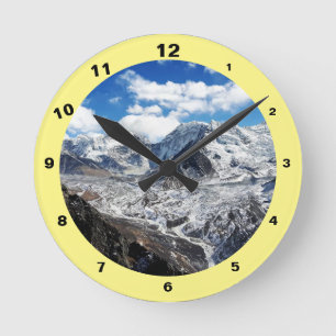 Reloj Redondo Mediano Vistas al sendero Everest - Los Himalayas, Nepal