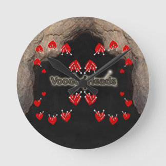 Reloj Redondo Mediano Voodoo Heads ~ Cave
