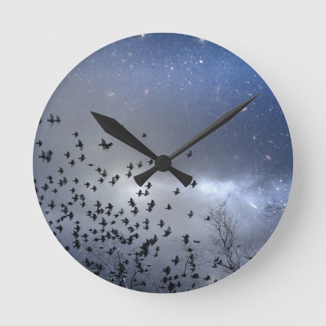 Reloj Redondo Mediano Vuelo de Star (Anverso)