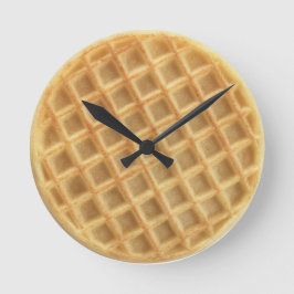 Reloj Redondo Mediano Waffle