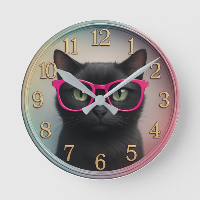 Reloj Redondo Mediano Wall Clock (Anverso)