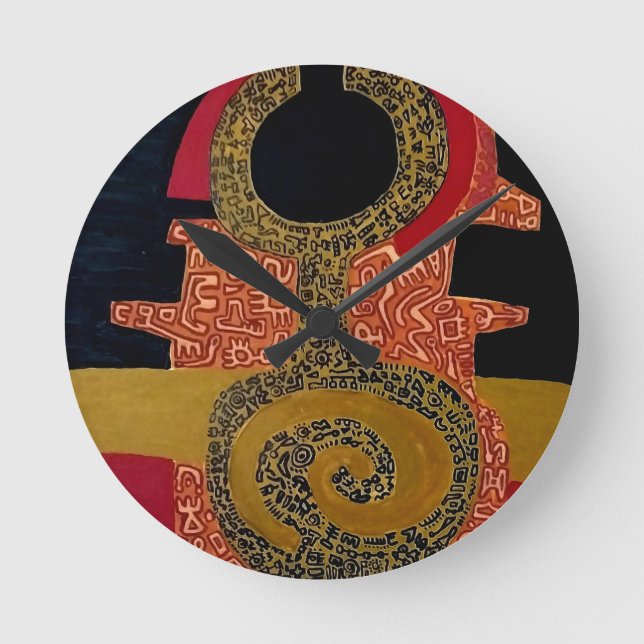 Reloj Redondo Mediano Wall Clock (Anverso)