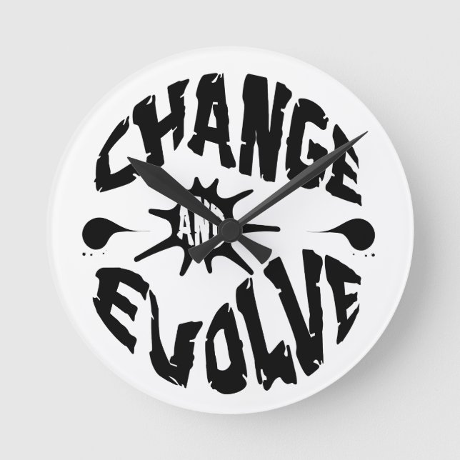 Reloj Redondo Mediano Wall Clock (Anverso)