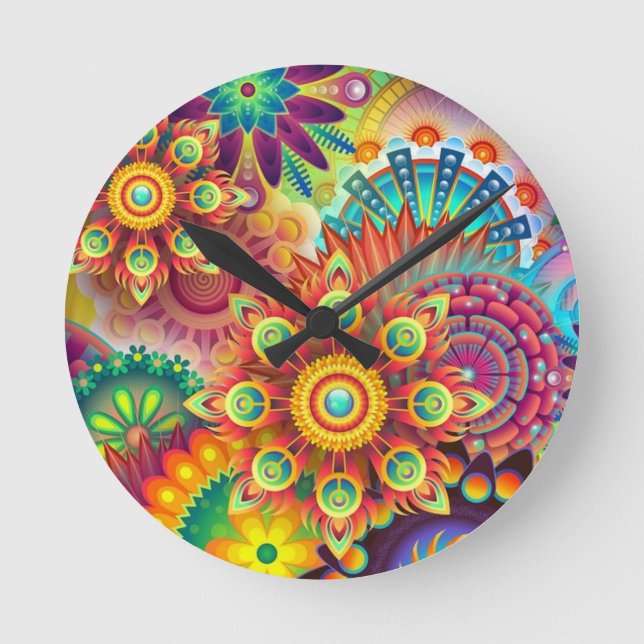 Reloj Redondo Mediano Wall Clock (Anverso)