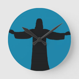 Reloj Redondo Mediano Wall Clock  jesus christ 