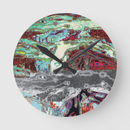 Reloj Redondo Mediano Wall Clock – Strata Pulse