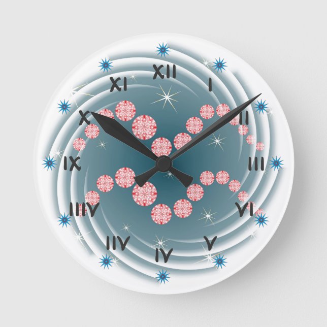 Reloj Redondo Mediano Wassermann 21. Januar bis 18. Febrero Uhr (Anverso)