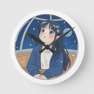 Reloj Redondo Mediano Watching the stars at the planetarium