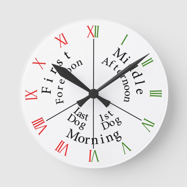 Reloj Redondo Mediano Watchkeepers Clock (Anverso)