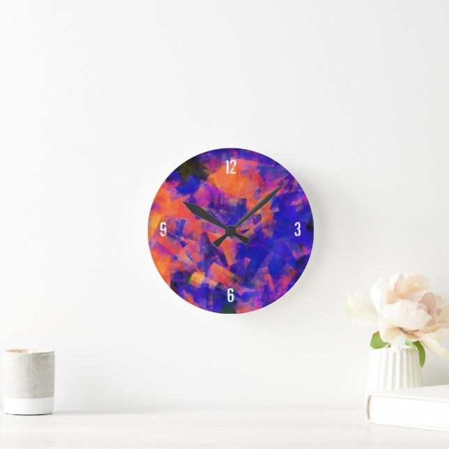 RELOJ REDONDO MEDIANO WATER  (Hogar)