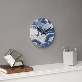 Reloj Redondo Mediano Waves of the dragon 