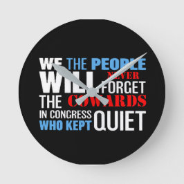 Reloj Redondo Mediano we the people...