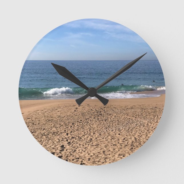 Reloj Redondo Mediano Wedge, Newport Beach, California (Anverso)