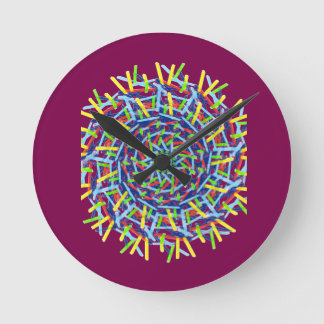 Reloj Redondo Mediano Weird Wall Clock