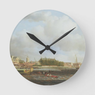 Reloj Redondo Mediano Westminster de Lambeth, con el barg ceremonial