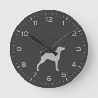 Wiemaraner Perro Raza Silhouette
