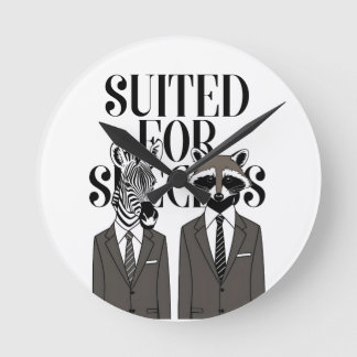 Reloj Redondo Mediano Wild at Heart: The Suited Elite Tee