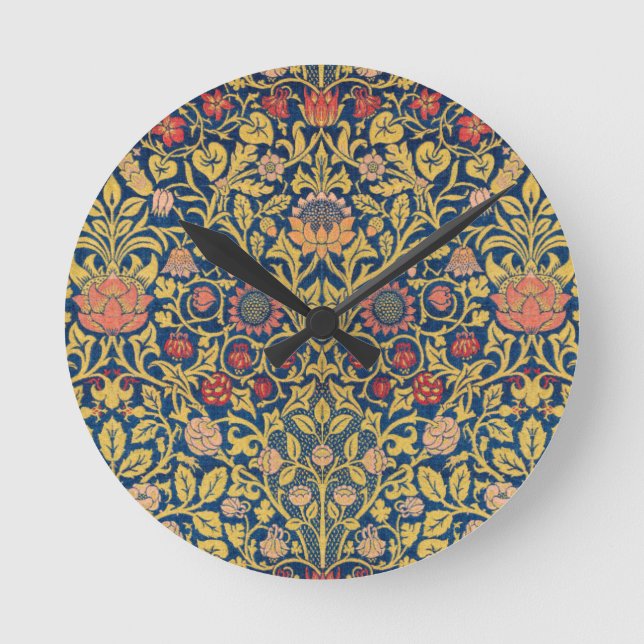 Reloj Redondo Mediano william morris (Anverso)