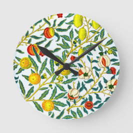 Reloj Redondo Mediano William Morris Design