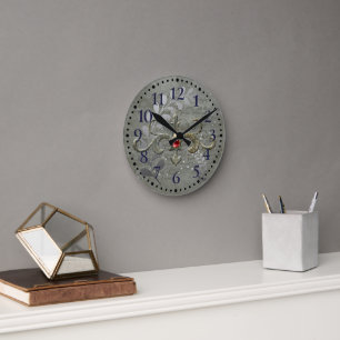 Reloj Redondo Mediano Winter Earth 3 Large Clock