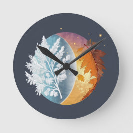 Reloj Redondo Mediano Winter Syncope