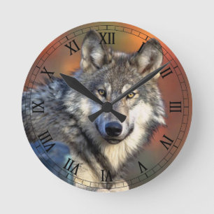 Reloj Redondo Mediano Wolf Photograph